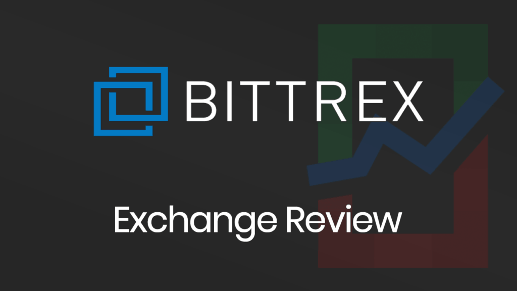 Bittrex Exchange Review banner with a dark background.